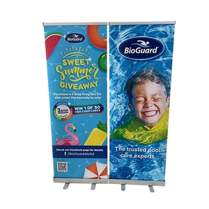 Personalized Rollup <b>Banner</b> Trade Show Display Stable Advertising Roll up <b>Banner</b> Stand - Product Image 2
