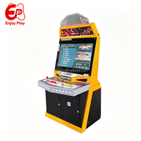 Machine de jeu d'arcade de combat 2 joueurs 32 pouces HD LCD, classique rétro, à monnayeur, pour centre de jeux, centre commercial, vente en gros