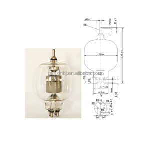 Vakuum-Elektronenröhre Hochfrequenz-Oszillationsröhre Elektronenröhre Glas-Triode 6T40 / TB4/1500 - Product Image 2