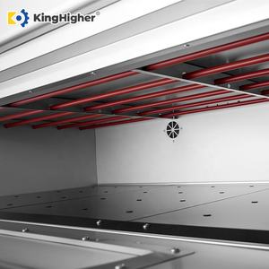 Forno a Gas Commerciale a 2 Piani 4 Teglie Attrezzatura da Panetteria in Acciaio Inox Macchina per Cuocere Pizza Pane Torte con Controllo Digitale Automatico - Product Image 5