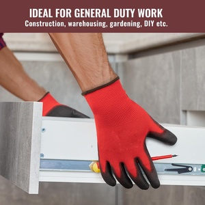 Wholesale Custom Women Construction Industrial Protective Hand Latex Coated Rubber Garden Safety Work <b>Glove</b> - Product Image 4