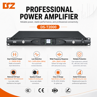 Amplificateur de puissance numérique 2 canaux classe D, amplificateur en rack 1U pour système audio professionnel