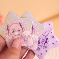 Badge Bouton Personnalisé Lumineux dans l'Obscurité, Badge en Étain Luminescent OEM, Badge Bouton Anime Personnalisé avec Logo, Broche Cadeau Promotionnel
