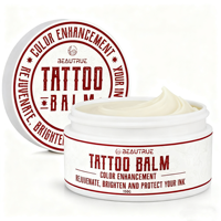 100% Mantequilla de tatuaje vegana para antes, durante y después del proceso de tatuaje Lubrica hidrata y cura la piel para el cuidado del tatuaje