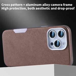 <span class=keywords><strong>Cover</strong></span> in lega di alluminio per telefono con pulsante fotografico magnetico per <span class=keywords><strong>iPhone</strong></span> 16 Pro Max <span class=keywords><strong>Cover</strong></span> in pelle per <span class=keywords><strong>iPhone</strong></span> 15 14 Pro Max - Product Image 4