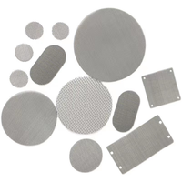 Filter Disc Baja Tahan Karat Aliran Tinggi, Layar Filter Logam Datar, Hambatan Filtrasi Rendah