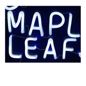 <span class=keywords><strong>TORONTO</strong></span> MAPLE LEAFS bianco neon segnaletica logo - Product Image 1