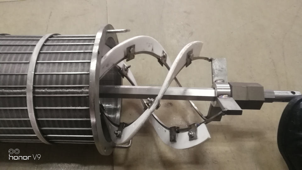 New Industrial Chemical/Ink Coating/Paint Filtration Scraper Type ...