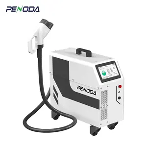 PENODA GBT 30kw 40kw Portable Fast Dc Ccs2 Electric Car Charger Moveable Mobile EV Charger With Battery