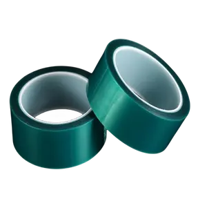 Tapes Manufacturer Heat Resistance High Temperature Tape Polyester Film Pet Green Tape