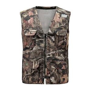Veste de chasse imprimée pour l'été, imperméable, respirante, en polyester, sans manches, veste de tir, couleurs personnalisées pour l'extérieur, vente chaude - Product Image 2