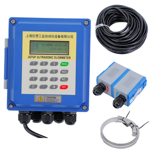 水に取り付けられた超音波流量計DN15-DN6000パイプサイズ測定用メーカー - Product Image 1