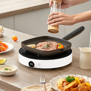 Slim cảm ứng HOB lò một <span class=keywords><strong>Burner</strong></span> tốt nhất mới nhất tấm tròn cảm ứng đung Tabletop xách tay HOB nồi - Product Image 5