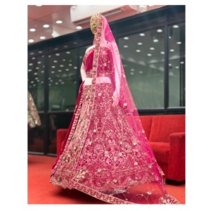 Lehenga Choli de Diseño con Malla de Cachemira, el Más Vendido, con Dupatta, Ropa Étnica Premium para Mujer, Disponible al Mejor Precio - Product Image 6