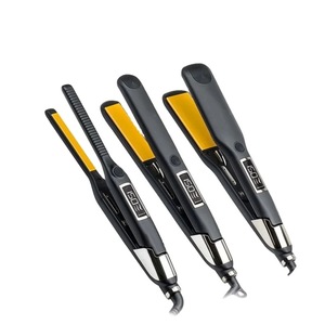 Plancha de Pelo con Revestimiento Cerámico, Pantalla LCD, Ajuste de Temperatura, 1600W, Plancha Eléctrica para Uso Doméstico - Product Image 1