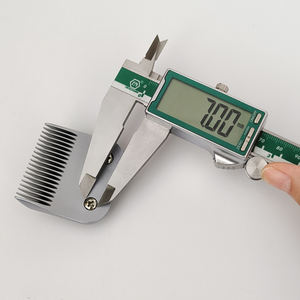 מספרים אביזרים במפעל למכירה ישירה מספר קליפר להב סלון מקצועי סלון מקצועי גבוה נירוסטה שיער קליפר להב להב - Product Image 6