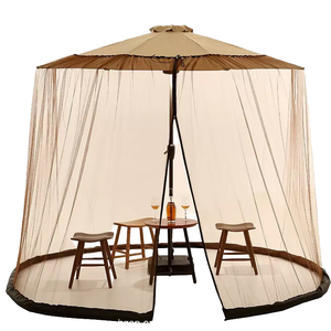 <span class=keywords><strong>Parasol</strong></span> de jardin d'été pliable en polyester léger avec fonction de pliage, auvent de lit, <span class=keywords><strong>moustiquaire</strong></span> pour le camping, adultes - Product Image 4