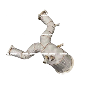 Tuyau inférieur d'échappement Catted de bouclier thermique à <span class=keywords><strong>prix</strong></span> d'usine chinois pour <span class=keywords><strong>Audi</strong></span> S4 <span class=keywords><strong>S5</strong></span> B9 2019 + - Product Image 6