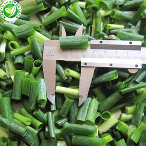 Gefrorenes grünes Blatt Frühlings zwiebel Frühlings zwiebeln Schneiden gehackt gehackt Mit grünem Stiel geschnitten IQF Freezing Chinese <span class=keywords><strong>Chives</strong></span> Hydro ponic - Product Image 4
