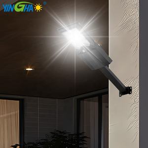 300W 500W 1000W su geçirmez Ip65 uzaktan kumanda Led hareket açık çevre dostu Lifepo4 lityum pil güneş sokak lambası - Product Image 6