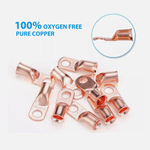 <b>Terminal</b> 1/0AWG 3/8" Ring Crimp Copper Lug Battery <b>Terminal</b> - Product Image 3