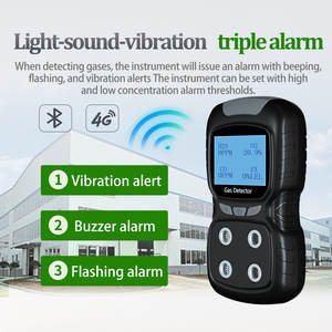 <span class=keywords><strong>Detector</strong></span> de Gás Industrial Portátil 4 em 1 Recarregável de Alta Precisão para <span class=keywords><strong>CO</strong></span>, <span class=keywords><strong>H2S</strong></span>, <span class=keywords><strong>O2</strong></span>, Ex (<span class=keywords><strong>LEL</strong></span>, CH4) com Bomba de Sucção - Product Image 3