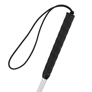 Feistel Medical Blind Cane Mobility Stick-<span class=keywords><strong>Canne</strong></span> rouge et <span class=keywords><strong>blanche</strong></span> réfléchissante avec embout boule de guimauve - Product Image 2