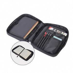 Housse de livre en polyester 600D avec logo personnalisé par sublimation, impression à la demande, sac de rangement pour Bible avec fermeture éclair - Product Image 4