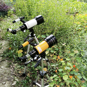 70mm Khẩu độ 300mm xách tay thiên văn khúc xạ Kính thiên văn cho người lớn trẻ em thiên văn học người mới bắt đầu với chân máy - Product Image 4