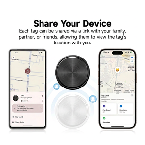 Mini traceur <span class=keywords><strong>GPS</strong></span> intelligent certifié MFi, compatible avec l'application Localiser, pour le suivi des personnes âgées et des chiens, Android 5G - Product Image 6