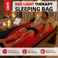 Alfombrilla de Terapia de Luz Roja de Grado Médico para Clínica y Spa, 660nm 850nm, Alta Irradiancia, Bajo EMF, para Cuerpo Completo, Novedad 2026
