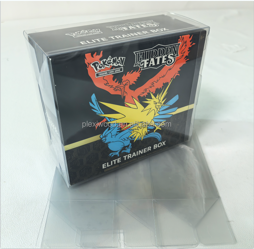 Dustproof PVC Pokemon Elite Trainer Box - Protective Case