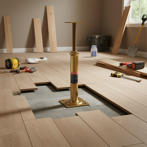 Vevor – Cric de nivellement de sol réglable 11,6-16 pouces en métal, actionné manuellement, pour la réparation des sols domestiques - Product Image 2