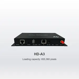 HD-A3 HD-A4 HD-A5 HD-A7 HD-A8 Mode ganda pengendali kotak 4 In One Play pengendali Huidu tampilan LED pemutar Multimedia