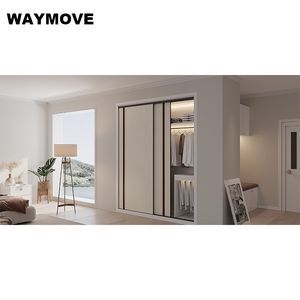 WAYMOVE in legno per bambini e bambini guardaroba <span class=keywords><strong>con</strong></span> <span class=keywords><strong>specchio</strong></span> per camera da letto uso di mobili per la casa - Product Image 1