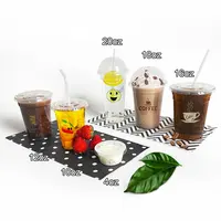 Custom Printed Biodegradable Beverage Cup, Ice Cream