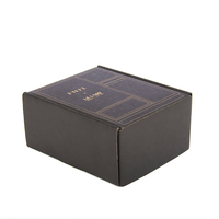 Caja de envío de cartón corrugado biodegradable personalizada, carpeta de papel de regalo de Navidad para embalaje de joyería
