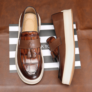 <b>Men</b> Loafers Wholesale Formal Man Dress <b>Shoe</b> for Sale Walking <b>Shoes</b> <b>Vintage</b> Business Leather <b>Men's</b> Classic Oxford <b>Shoes</b> - Product Image 4