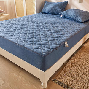 Hoge Kwaliteit Waterbestendige Gebreide Matrashoes Matrasbeschermer Waterdichte Matrasbeschermer - Product Image 4