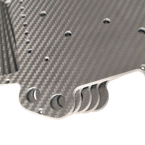 Piezas de Fibra de Carbono CNC Personalizadas J, Lámina de Carbono Ligera, Productos de Carbono de Alta Gama - Product Image 3