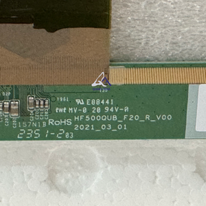 Écran LCD BOE HF500QUB-F20 de 50 pouces, panneau d'affichage TFT à cellule ouverte pour la réparation et le remplacement de téléviseurs - Product Image 6