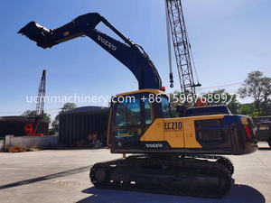 Excavadora usada de 20 toneladas con orugas usada Volvo 210 Excavadora de 21 toneladas Motor original Doosan - Product Image 4