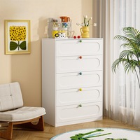 Armoire de rangement moderne en métal avec 4 tiroirs et 4 compartiments pour la maison, le bar, l'appartement, la chambre, le salon, l'hôtel