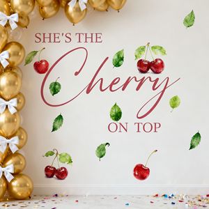 Adesivo Decorativo per Festa di Primo Compleanno, Tema per <span class=keywords><strong>Bambina</strong></span>, Decorazione Murale in PVC - Ecologico e Impermeabile - Product Image 4