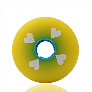 Roues de patins à roulettes Ruidongle 72 76 <span class=keywords><strong>80</strong></span> <span class=keywords><strong>mm</strong></span>, accessoires de <span class=keywords><strong>rollerblade</strong></span>, roues de patins à glace, roues en caoutchouc, roues en PU élastiques résistantes à l'usure - Product Image 3