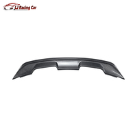 1 pièce, becquet de coffre arrière en ABS noir brillant/aspect fibre de carbone pour Ford Mustang GT500 MK6 2015-2022, accessoires de voiture