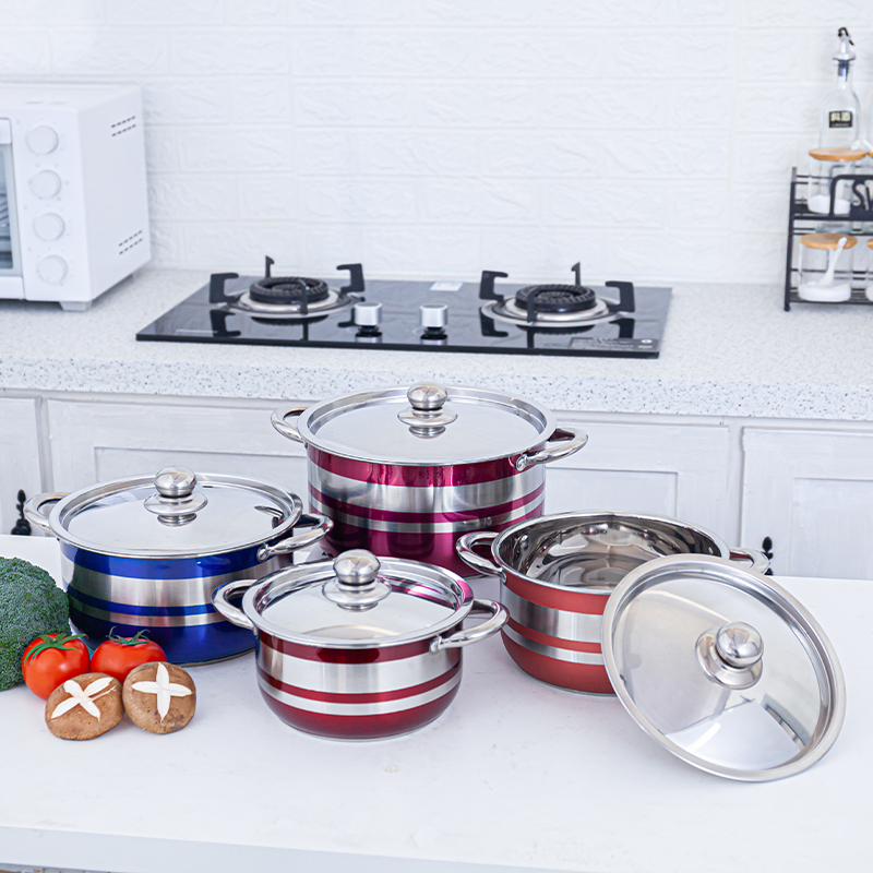 Happycooking из прозрачного стекла, кастрюля для готовки, кастрюля для нового продукта розовый набор посуды dessini кухонная техника набор посуды