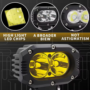 Nueva Lámpara de Trabajo LED H4 de 4 Pulgadas, 40W, 12V, 6000 Lúmenes, para Todoterreno, Motocicleta, Camión, Tractor, Universal - Product Image 4