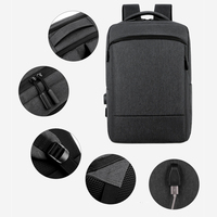 Mochila para Portátil Antirrobo de Alta Calidad, Impermeable y Personalizada para Negocios, Marca Marksman