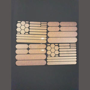 Autocollants adhésifs réfléchissants noirs personnalisés pour vélo, <span class=keywords><strong>moto</strong></span>, <span class=keywords><strong>casque</strong></span> - Product Image 6